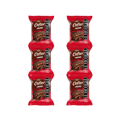 Alfajor Cofler Mousse Simple 40g (Pack x6 – 240g)