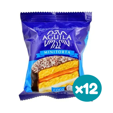 Alfajor Minitorita Águila COCO 73g (Pack x12 – 876g)