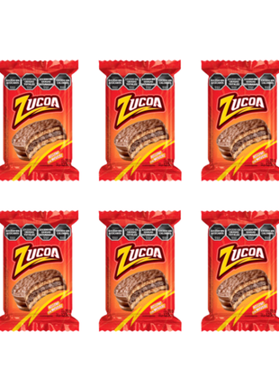 Alfajor ZUCOA Relleno con Mousse x35g (Pack x6 – 210g)