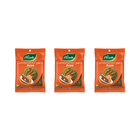 Alicante Condimento para Aves (25gr) (pack x3un) (75gr)