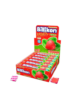 Billiken Caramelos Frutilla 20 gr (4un.)(80gr)