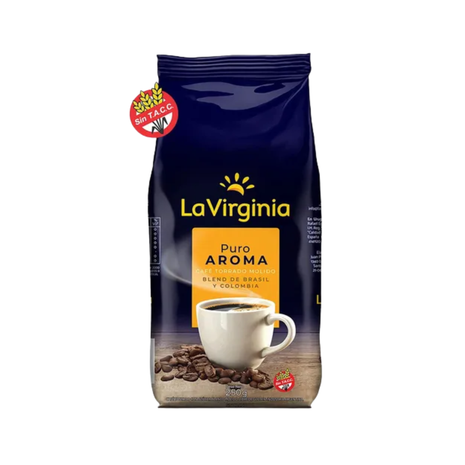 Cafe La virginia Puro Aroma Molido Torrado (250gr)