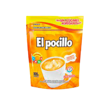 Cafe Malta Torrado El Pocillo Paquete 100 Gr