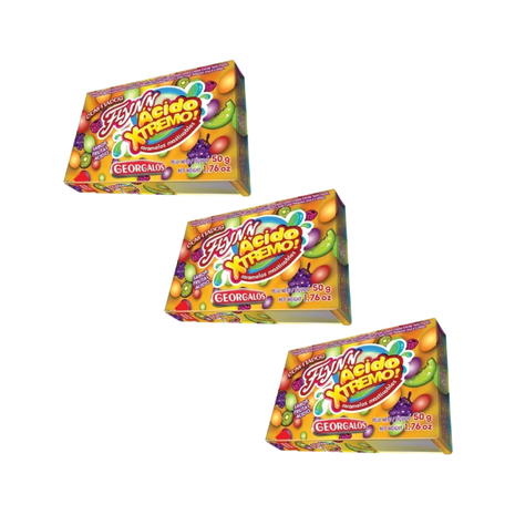 Caramelo FLYNN PAFF ACIDO EXTREMO (50gr.) (Por 3u.) (150gr.)