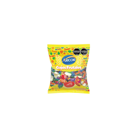 Caramelos Gajos Frutales Arcor 485gr