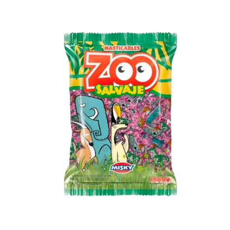 Caramelos Masticables Misky Zoo Salvaje 498gr
