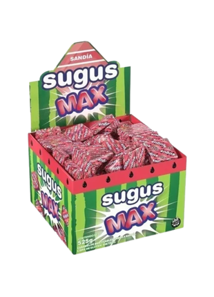 Caramelos Sugus Max Sandía, caja x70un (525gr)