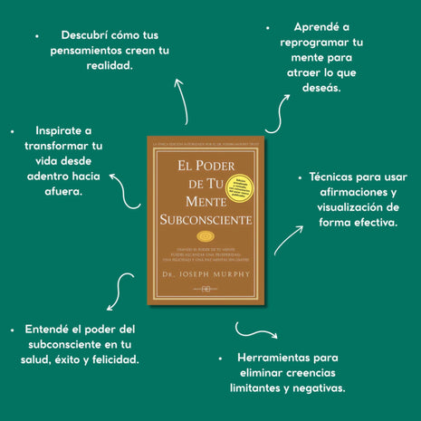 El poder de tu mente subconsciente / The Power of Your Subconscious Mind – Joseph Murphy (Spanish Edition)