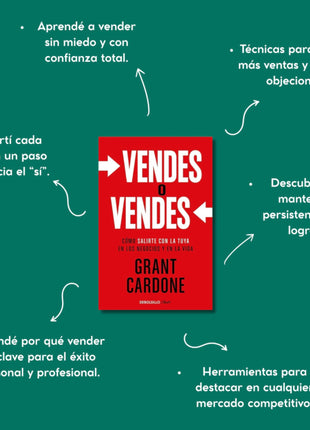 Vendes o vendes / Sell or Be Sold – Grant Cardone (Spanish Edition)