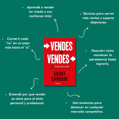 Vendes o vendes / Sell or Be Sold – Grant Cardone (Spanish Edition)