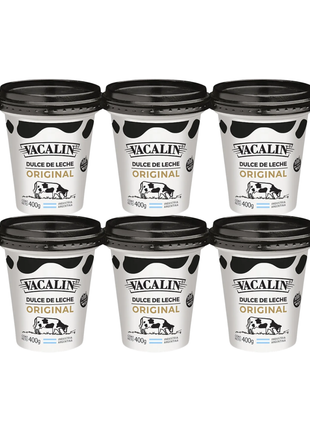 Dulce de Leche Vacalin Original x (400gr) (Pack 6un) (2.4 kg)