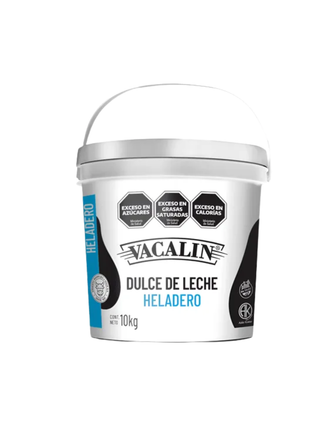 Dulce de leche VACALIN heladero 10kg