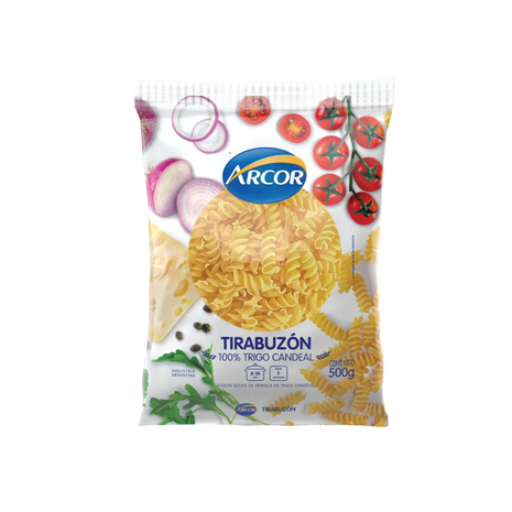 Fideos Tirabuzon Arcor 500gr