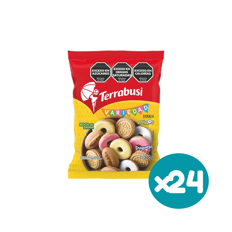 Galletita Terrabusi Variedad DORADA 300g(caja x 24un)(7.2KG)