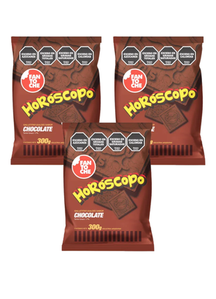 Galletitas Fantoche HORÓSCOPO Chocolate 300gr (Pack x3un)(900gr)