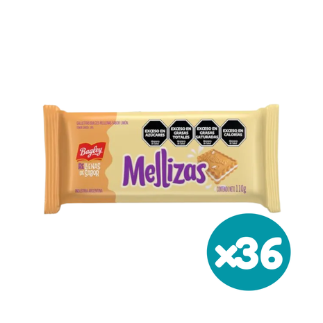 Galletitas Mellizas (118gr.) (Caja x 36un)(4248gr)