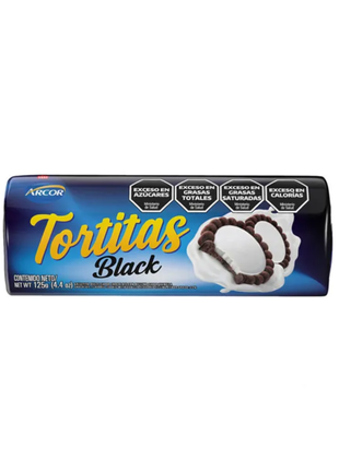 Galletitas Tortitas Black 125gr