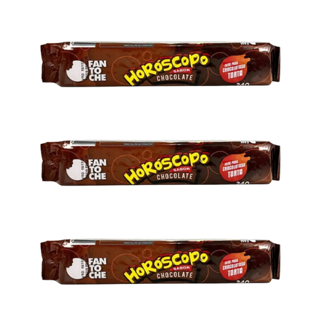 Galletitas sabor chocolate HOROSCOPO (240gr) (pack x 3un.) (720gr)