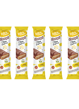 Oblea de Arroz Chorqui, Rellena con Pasta de Mani – Lulemuu 20g (Pack x5un) (100g)