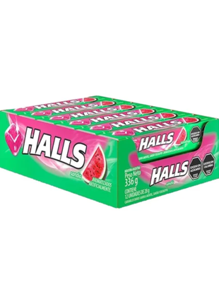 Pastilla Caramelo Halls Sandia 28gr X 12un (336gr)