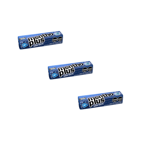 Pastilla Caramelo Menthoplus MENTOL 26gr X3un (78gr)