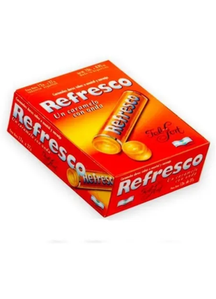 Pastilla Caramelos Pastillas Refresco Sabor NARANJA 12 unid (324gr)