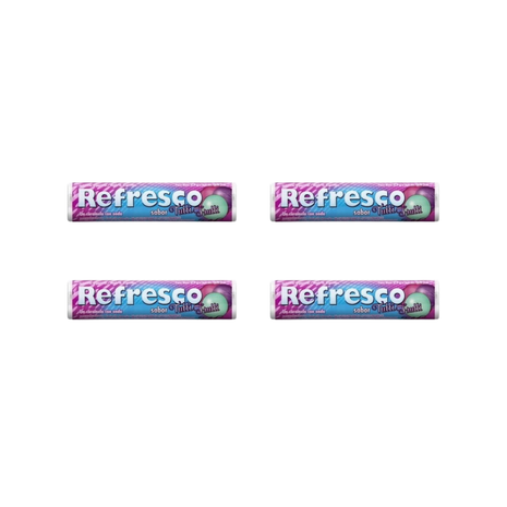 Pastilla Caramelos Pastillas Refresco tutti frutti x 27g ( 4un). (108g)