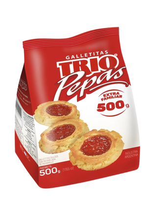 Pepas Con Membrillo TRIO 500Gr