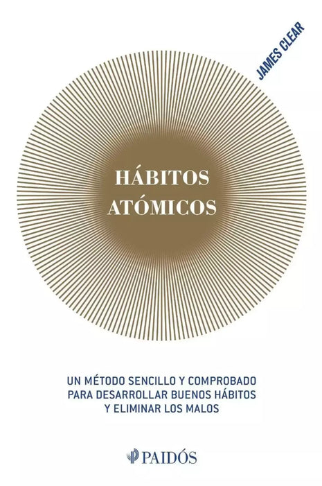 Hábitos Atómicos / Atomic Habits – James Clear (Spanish Book) – International Shippinginternacional