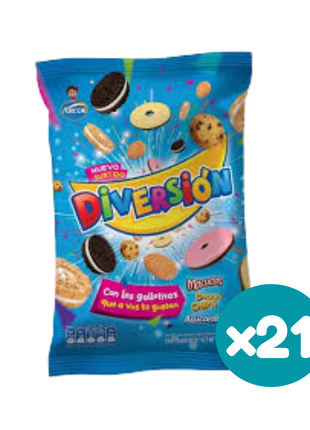 Galletitas Surtido Diversion (390gr) (Caja 21) (8,2Kg)